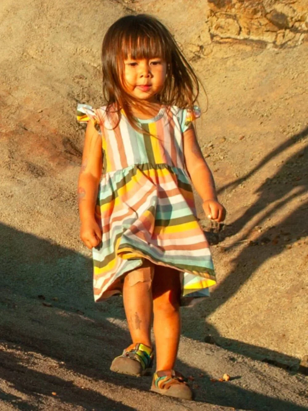 KEEN / Newport H2 Toddler Sandals - Rainbow Tie Dye / Size 4